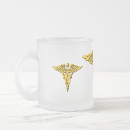 legerrangeerkorps matglas koffiemok (Links)