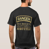 Legerranger Bada**moeder**er T-shirt (Achterkant)