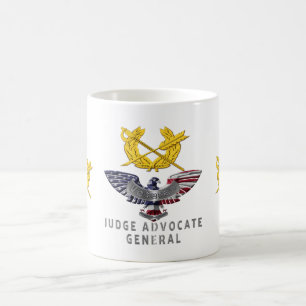 Legerrechter advocaat-generaal JAG Corps Koffiemok