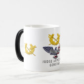 Legerrechter advocaat-generaal JAG Corps Magische Mok (Voorkant links)