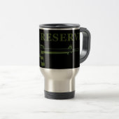 Legerreservaat M16 Travel Mug Black subdued Reisbeker (Voorkant rechts)
