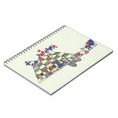 legerschaak notitieboek (Linkerzijde)