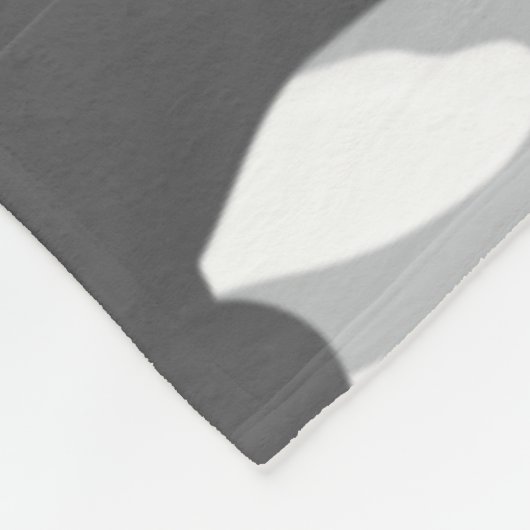 Legersneeuwkamouflage Fleece Deken (Hoek)