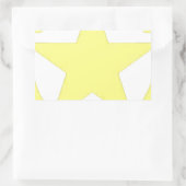 legerster rechthoekige sticker (Tas)