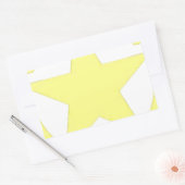 legerster rechthoekige sticker (Envelop)