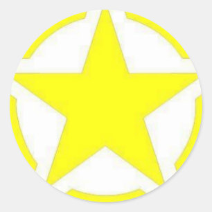 legerster ronde sticker