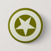 Legersterrenknop Ronde Button 5,7 Cm (Voorkant)