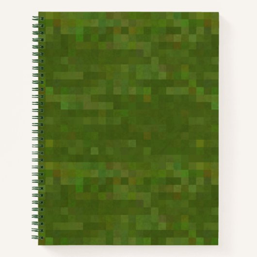 Legerstijl Pixel Camo Notitieboek (Voorkant)