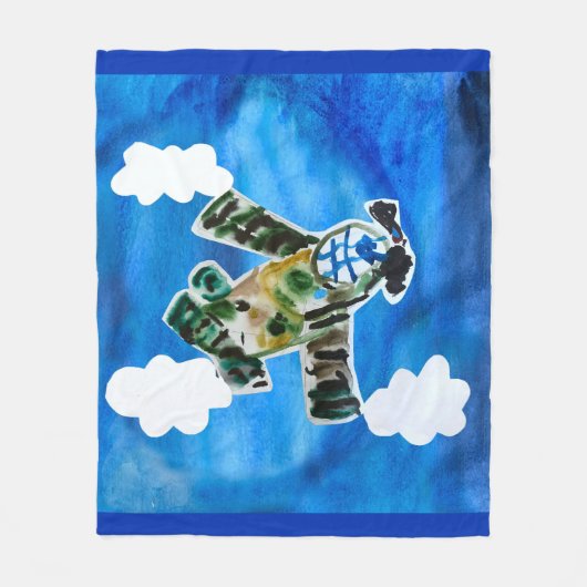 legerstraal fleece deken (Voorkant)