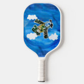 legerstraal pickleball paddle (Achterkant)