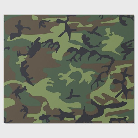 Legerthema Cadeaupapier (Vlak)