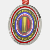 Legertraining en doctrine commando Keepslag Christ Metalen Ornament (Links)