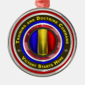 Legertraining en doctrine commando Keepslag Christ Metalen Ornament (Voorkant)