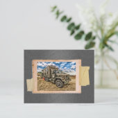  legertruck briefkaart (Staand voorkant)