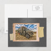  legertruck briefkaart (Voorkant / Achterkant)