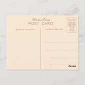 legeruniformen, 1e vrijwilligersbataljon briefkaart (Achterkant)