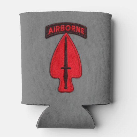 LegerUSASOC - Speciaal OPS Patroon Blikjeskoeler (Achterkant)