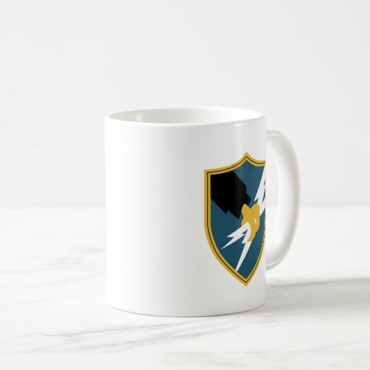 Legerveiligheidsagentschap Insignia Koffiemok (Voorkant rechts)