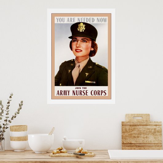 Legerverpleegkorps ~  WW2 Poster (Keuken)