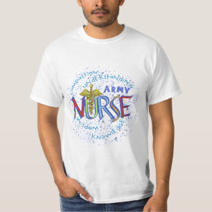 Legerverpleegster Motto T-shirt