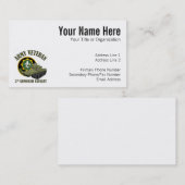 Legerveteraan - 2e ACR M551 Visitekaartje (Voorkant / Achterkant)