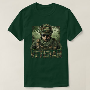 Legerveteraan Camouflage T-shirt