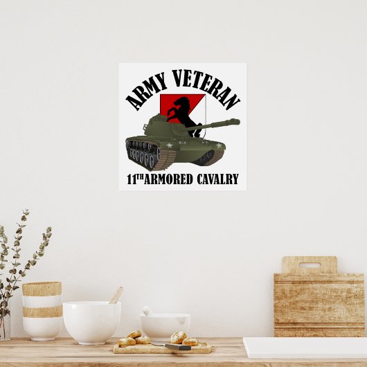 Legerveteraan - M-48 Poster (Keuken)