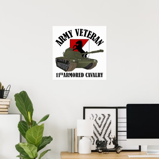 Legerveteraan - M-48 Poster (Thuiskantoor)