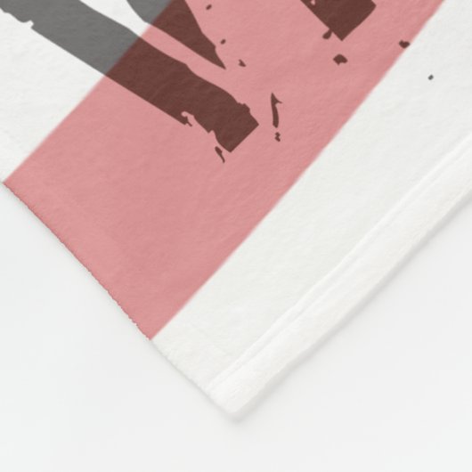 legerveteraan met vlag fleece deken (Hoek)