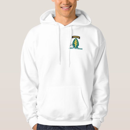 Legerveteraan - Speciale strijdkrachten Hoodie (Voorkant)