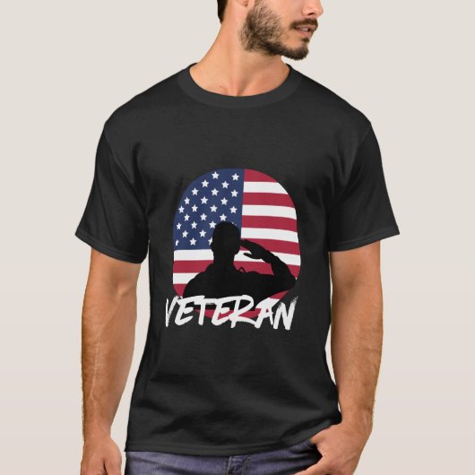 Legerveteraan T-shirt (Voorkant)