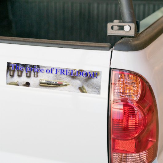 Legerveteranen mariniers marine luchtmacht bumpersticker (Op Truck)