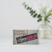 Legervisitekaartje Visitekaartje (Staand voorkant)