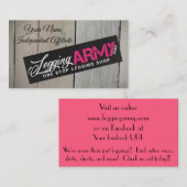 Legervisitekaartje Visitekaartje (Voorkant / Achterkant)