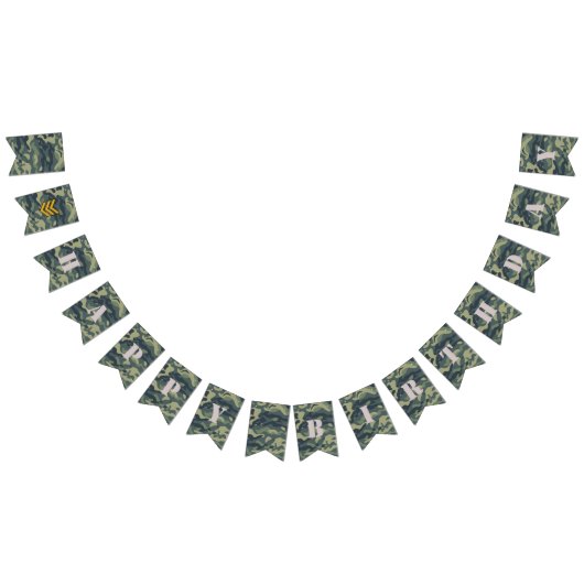 Legervlag, jongen verjaardag vlaggetjes (Alle)