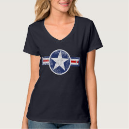 legervliegtuig — Star Patriotic T-shirt