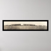 Legervliegtuigen Houston, TX Army Foto 1916 Poster (Voorkant)