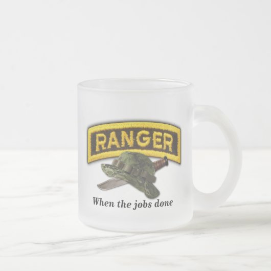 Legervliegtuigen LRRPS-rectie LRS Matglas Koffiemok (Rechts)