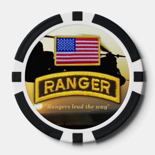 legervliegtuigen namen pokerchips aan (Voorkant)