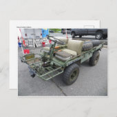 Legervoertuig Briefkaart (Voorkant / Achterkant)