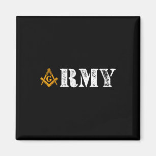 Legervrijmetselaars D-Day Masonic Memorial Day Vad Magneet