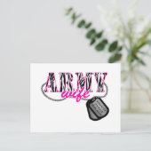 Legervrouw Briefkaart (Staand voorkant)