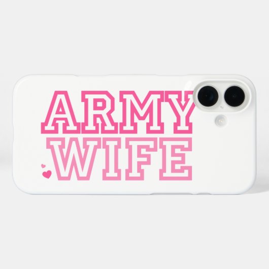 Legervrouw Case-Mate iPhone Case (Achterkant (horizontaal))