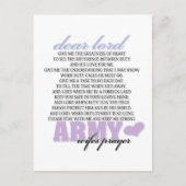 Legervrouw gebed briefkaart (Voorkant)