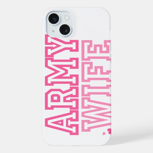 Legervrouw iPhone Hoesje (Achterkant)