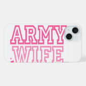 Legervrouw iPhone Hoesje (Achterkant horizontaal)