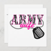 Legervrouw Kaart (Voorkant / Achterkant)