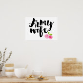 Legervrouw Poster (Keuken)