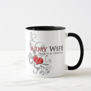 Legervrouw - Proud en sterke Mok
