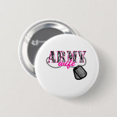 Legervrouw Ronde Button 5,7 Cm (Voorkant /achterkant)